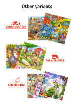 Go Crazy Jigsaw Puzzle | Unicorn Theme |180 Pcs | Skill-Building STEM Toy for Kids & Adults -6-99 | Educational Toy