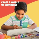 7 Wonders Block Painting Canvas Pouch Activity Kit