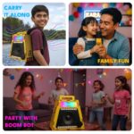 Be Cre8v Boom Bot DIY Bluetooth Speaker Kit with Microphone, LED Light Show, STEAM Learning Toy for Kids