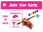 My Color World 6-in-1 Play Kit, Educational Learning Set with Magnetic Objects, Coloring Activities, Card Game for Ages 3-6 Years
