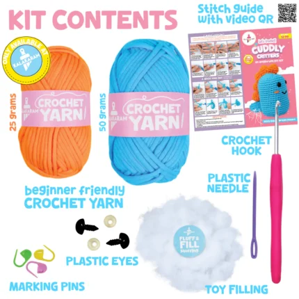 Kalakaram-Crochet-Kit-for-Beginners-dino