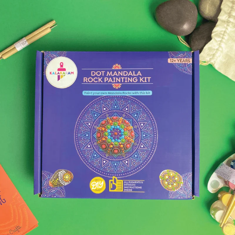 Kalakaram-Dot-Mandala-Rock-Painting-Kit