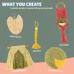 Kalakaram Macrame for Beginners Activity Kit