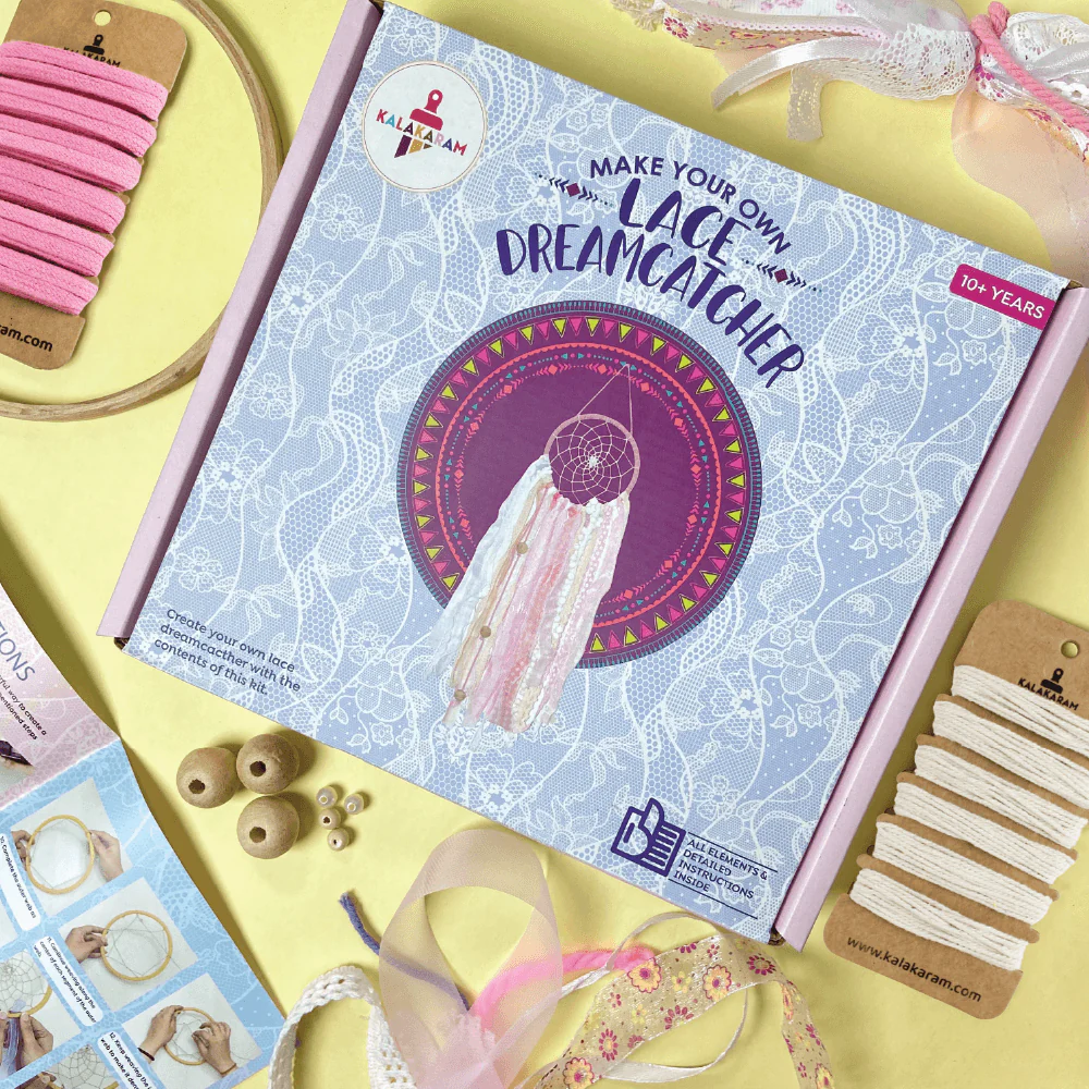 Lace Dreamcatcher Making Kit Lace Dreamcatcher Making Kit