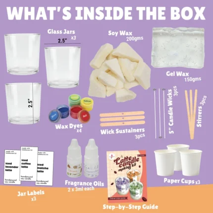 Latte Candle Making Kit