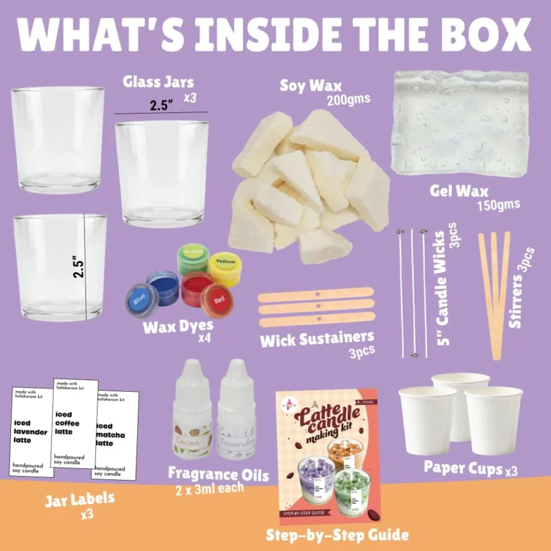 Latte Candle Making Kit