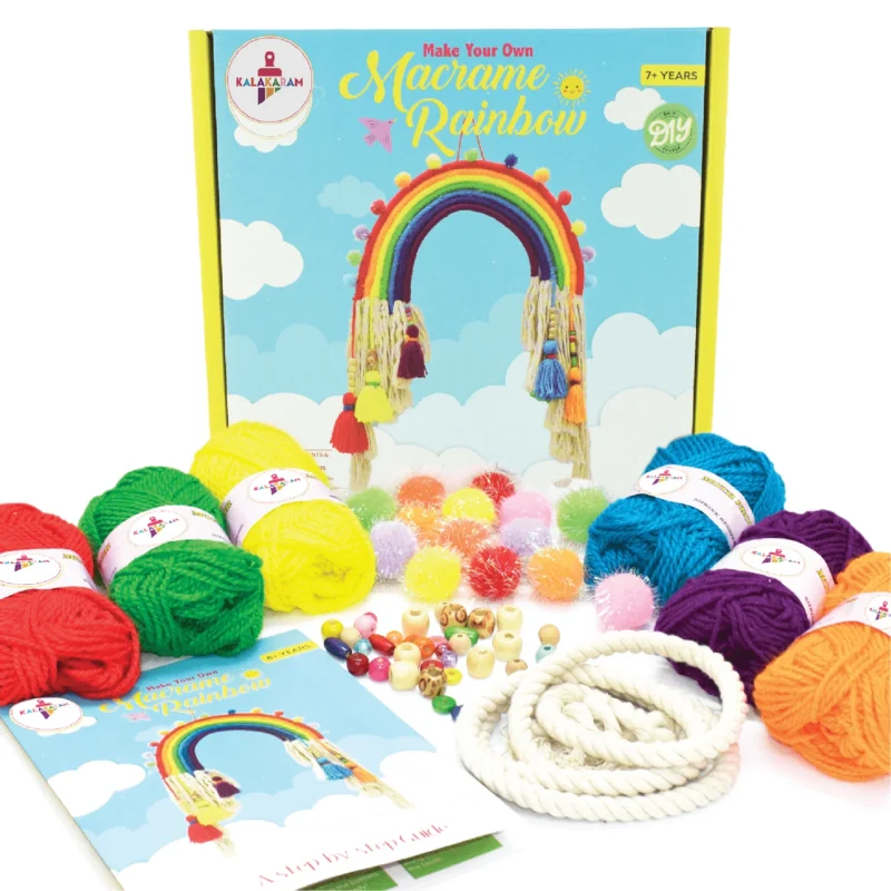 Macrame Rainbow Activity Kit