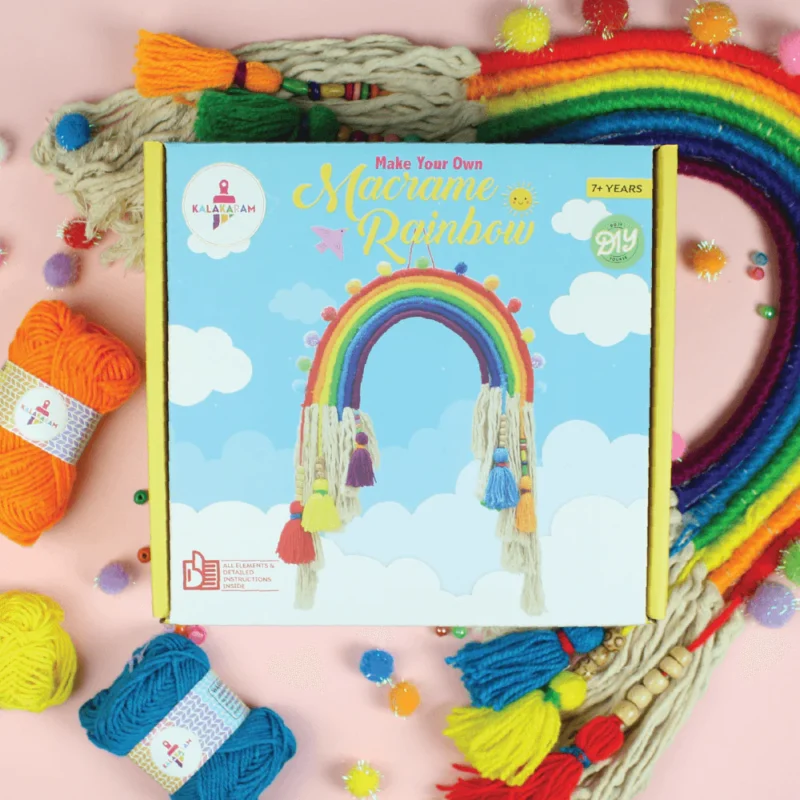 Macrame Rainbow Activity Kit