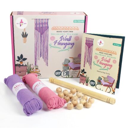 Macrame-Wall-Hanging-Pink