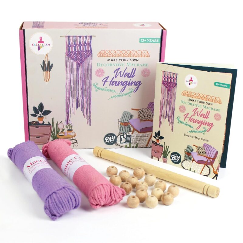 Macrame-Wall-Hanging-Pink