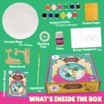 Pichwai Art on a Plate Painting Kit