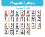 Shiksha Magnetti Capital alphabet with Pictures