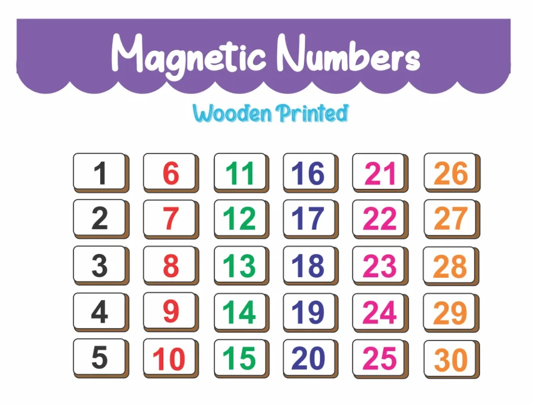 Shiksha Magnetti Count and match Numbers