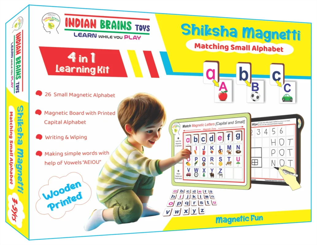 Shiksha Magnetti Matching Small Alphabet