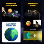 Smartivity Earth-Sun-Moon Space Toy for Kids 8-10-12-14 Years Old | Interactive 3D Model Kit