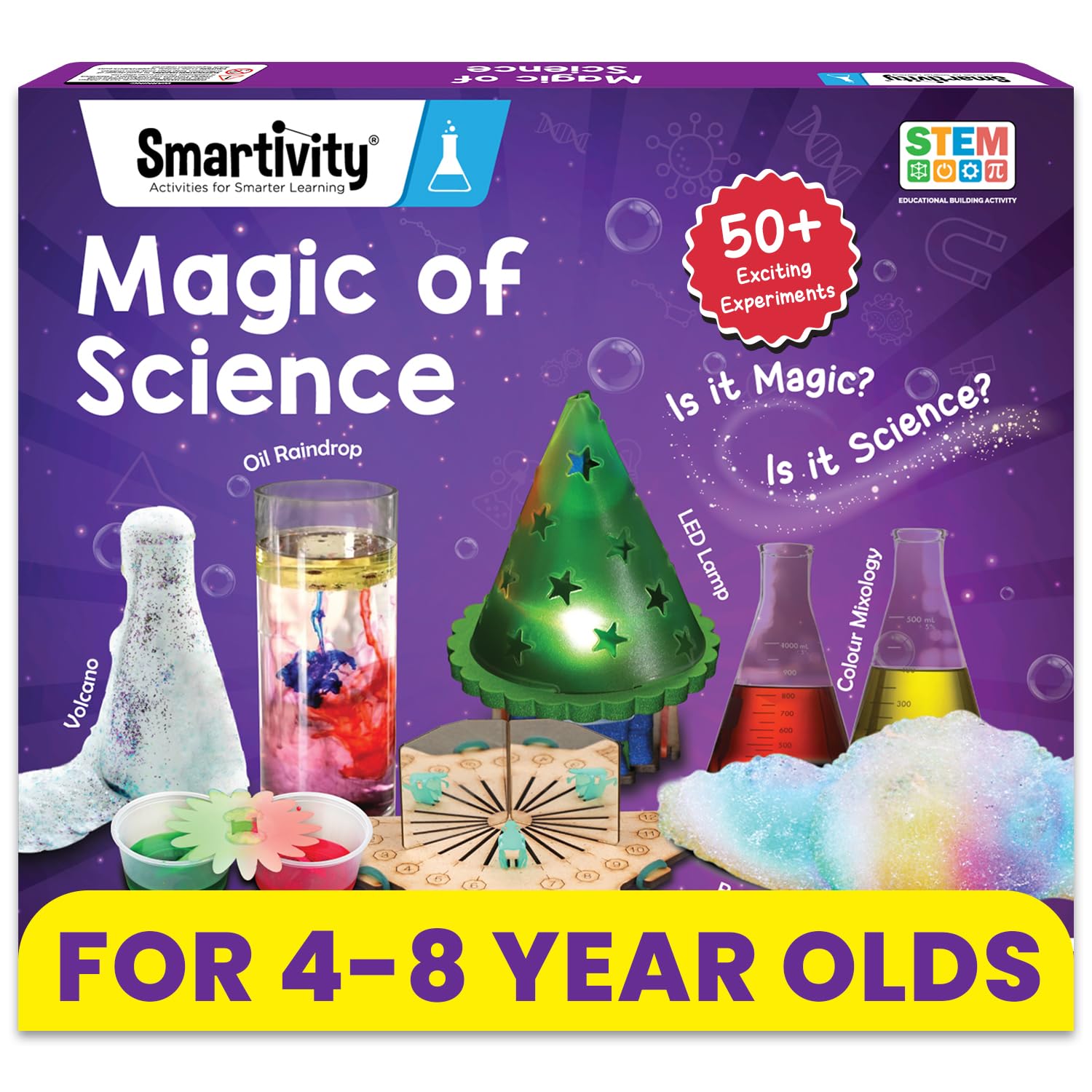 Smartivity Magic Science Kit for Kids Ages 4-6-8 Years