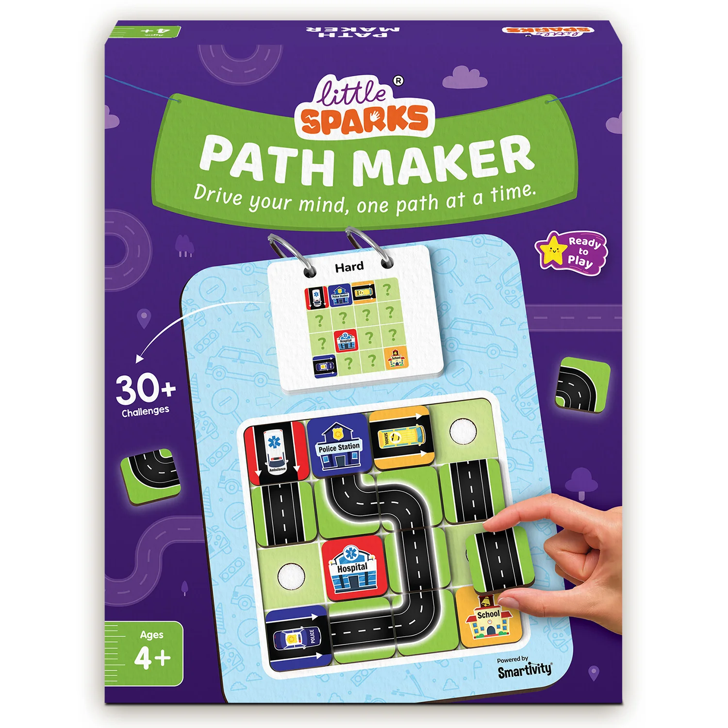 Smartivity Path Maker Brain Puzzle for Kids 4-8 Years Old