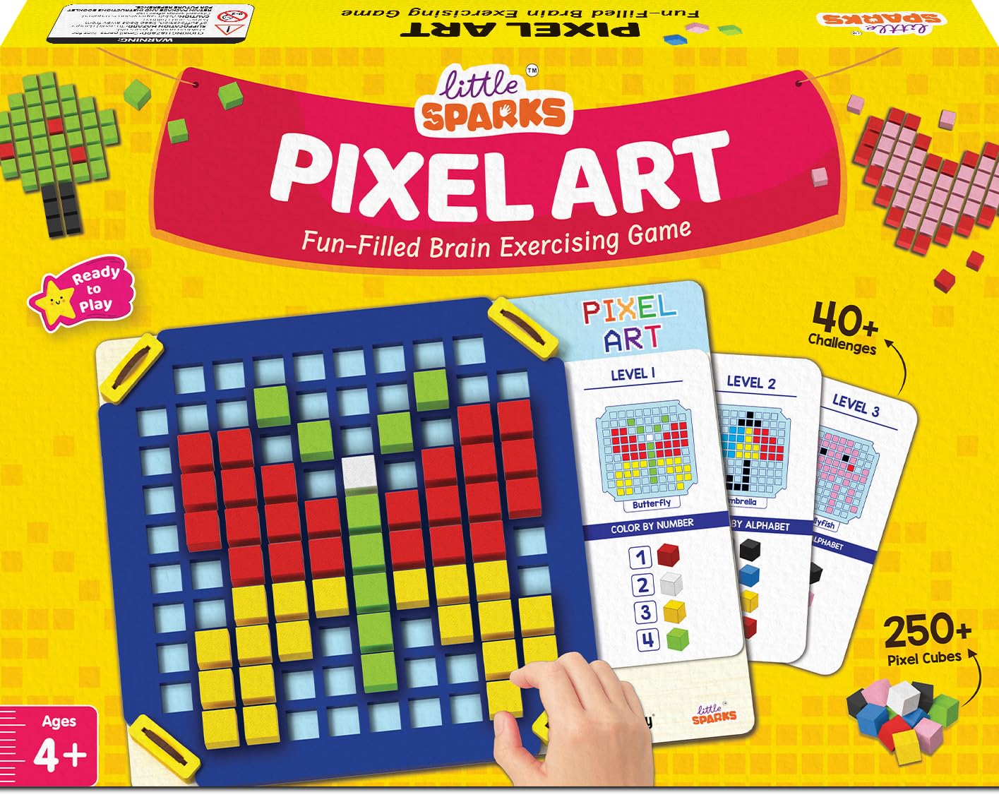 Smartivity Pixel Art Puzzle - Educational Toy for Kids 4-8 Years Smartivity-Pixel-Art-Puzzle-Educational-Toy-for-Kids-4-8-