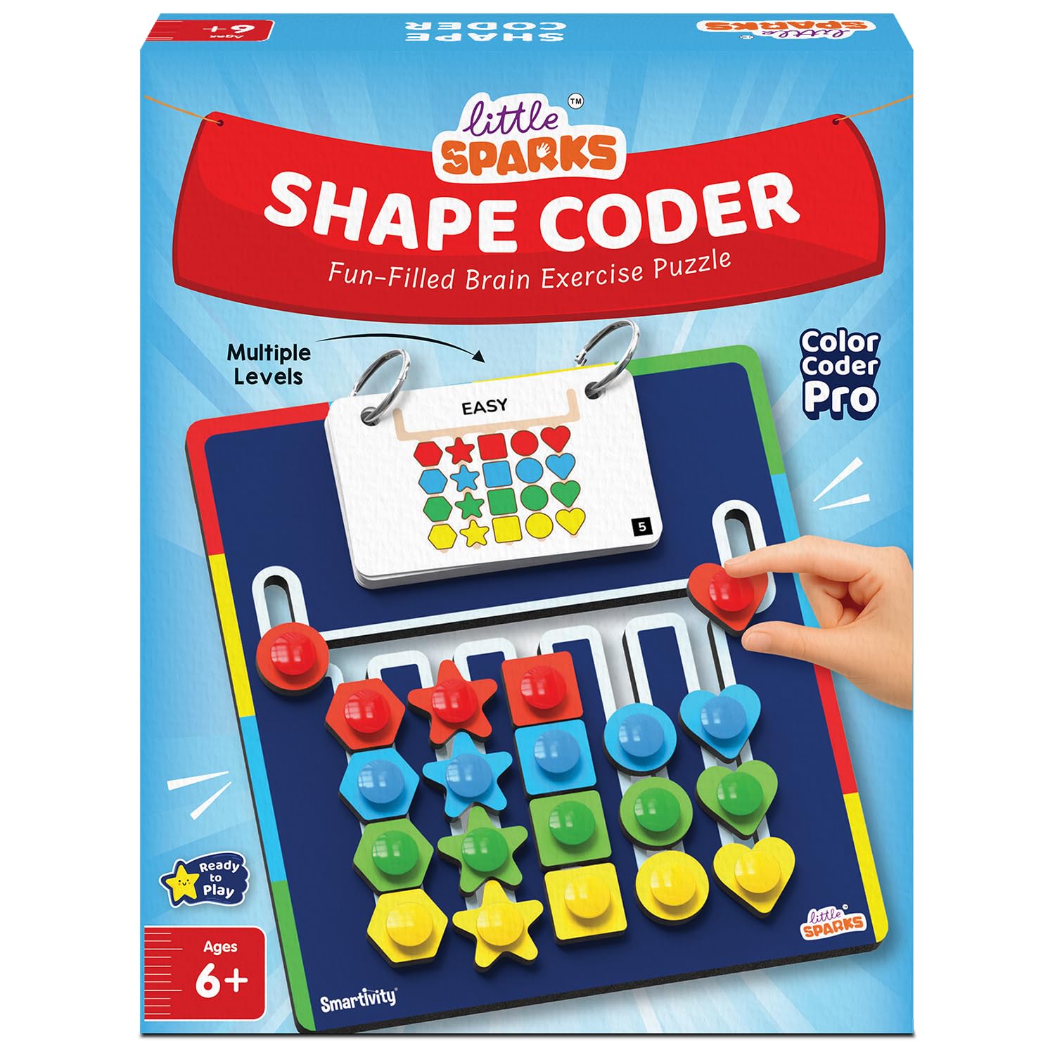 Smartivity Shape Coder Puzzle Toy for Kids 6 - 12 Years Smartivity Shape Coder Puzzle Toy for Kids 4