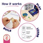 Smartivity Space Arcade Game for Kids 6+ Years I Fun 1-2 Player Shooting & Scoring Game