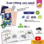 Smartivity Space Arcade Game for Kids 6+ Years I Fun 1-2 Player Shooting & Scoring Game