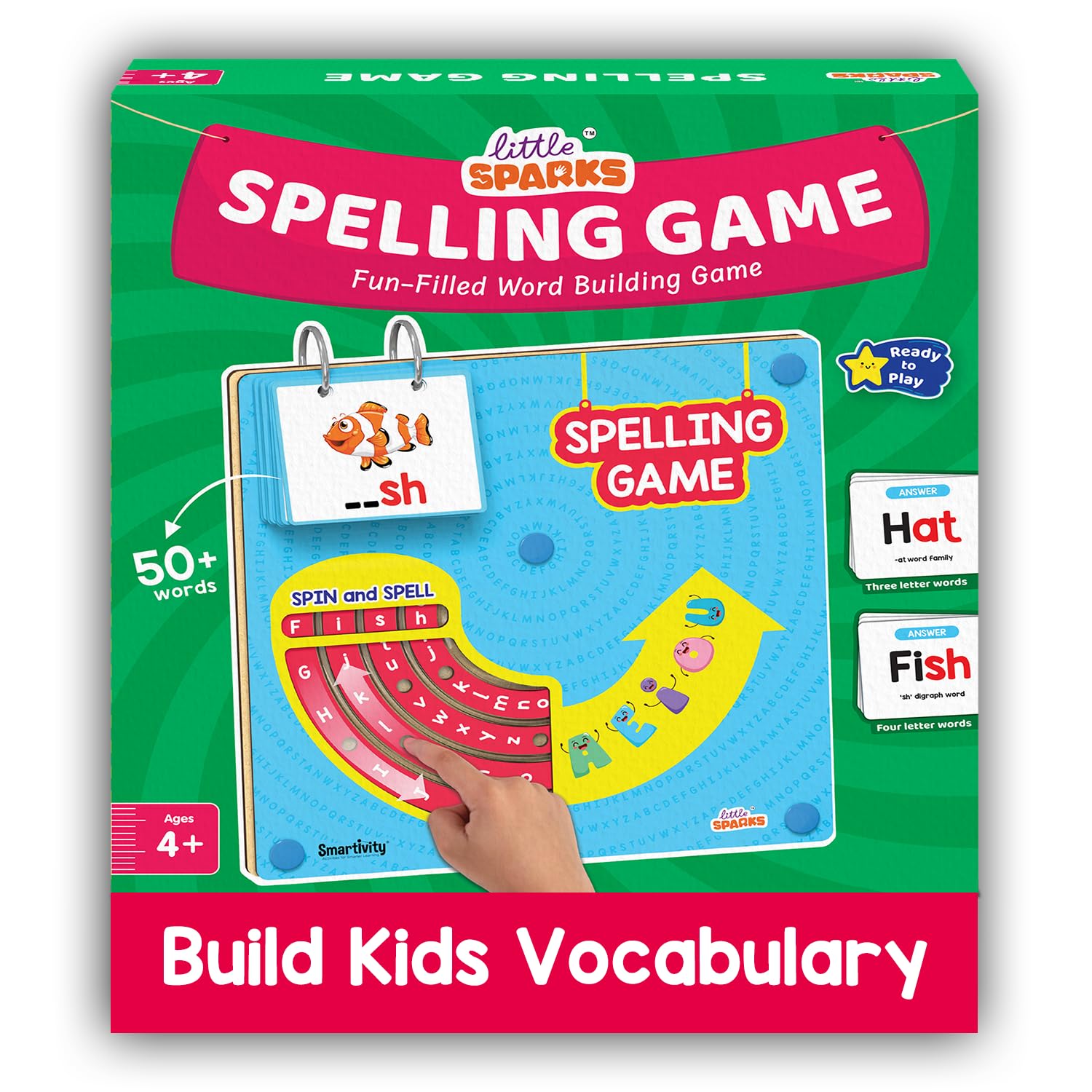 Smartivity Spelling Game Learning Toy for Kids 4-8 Years Old