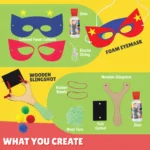 The Ultimate Superhero Craft Box Activity Kit
