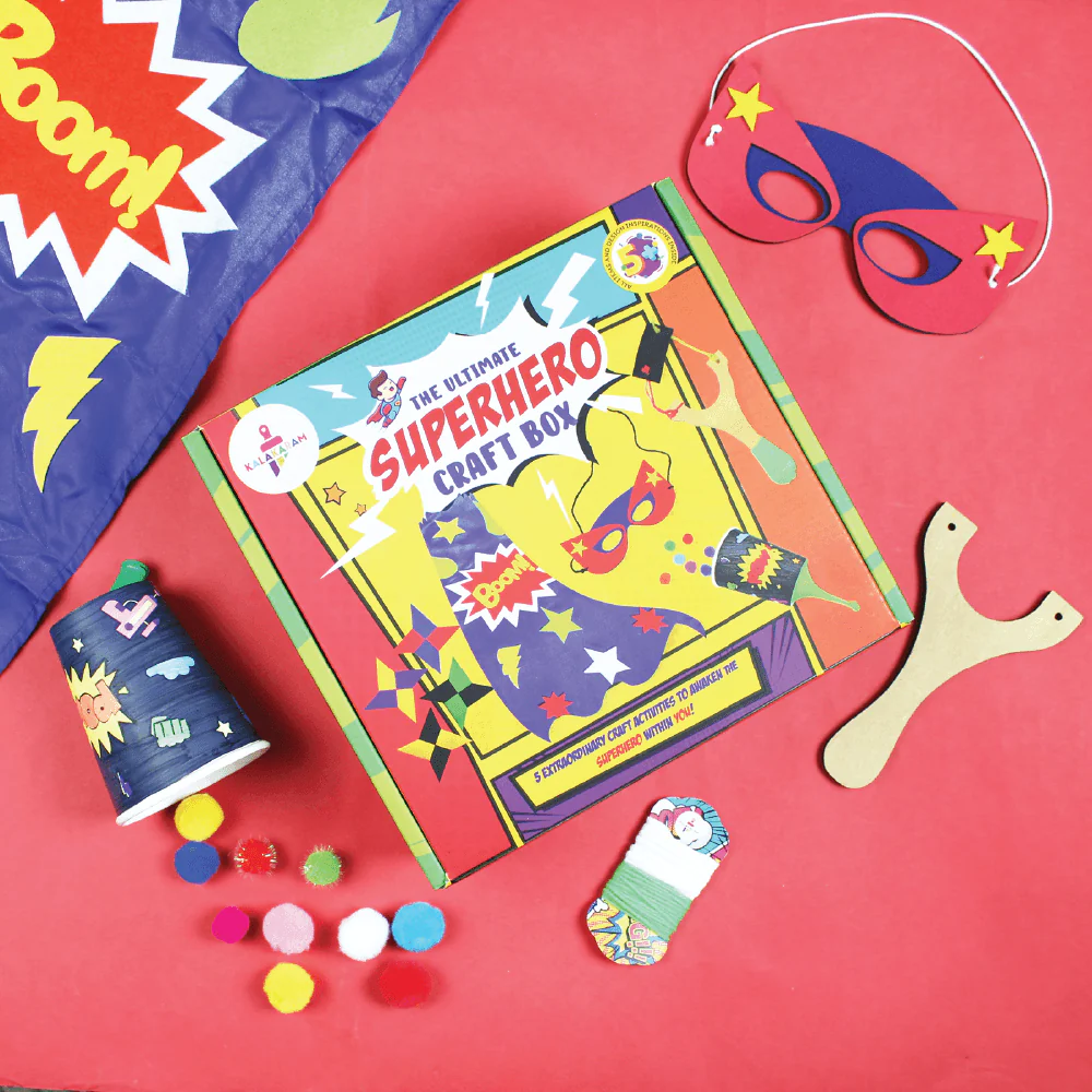 The Ultimate Superhero Craft Box Activity Kit The Ultimate Superhero Craft Box Activity Kit