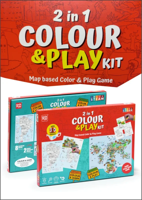 UnikPlay 2 in 1 color kit