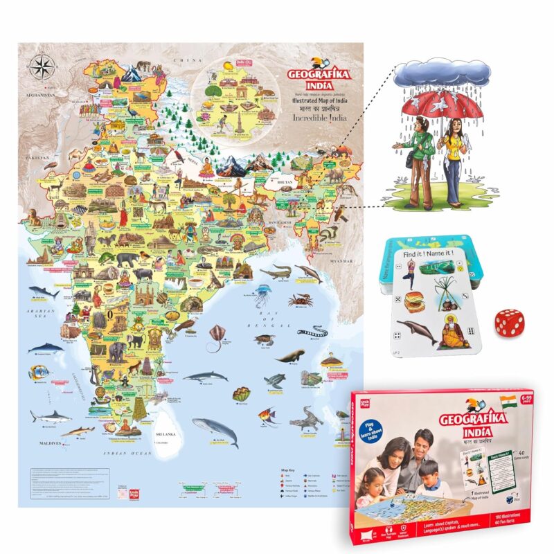 UnikPlay-Geografika-India-Map-Game-with-Flash-Cards