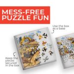 Go Crazy Jigsaw Puzzle | Construction Theme |180 Pcs | Skill-Building STEM Toy for Kids & Adults -6-99 | Educational Toy
