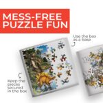 About this item The puzzles feature vibrant and eye-catching colors, capturing children's attention and enhancing visual stimulation. The puzzle pieces come in various shapes, adding an extra level of challenge and excitement to the assembly process. Research shows that puzzles aid in the development of a child's concentration, problem-solving skills, and critical thinking abilities. Jigsaw Puzzle for Kids is made from reusable card board and without any sharp edges so that children can grasp it safely. The pieces are of high quality to endure a toddler’s handling. Easy to carry and handy. Children love puzzles! They’re fun, brain boosting, stimulating and they’ll learn whilst they’re playing! › See more product details
