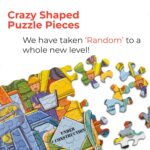 Go Crazy Jigsaw Puzzle | Construction Theme |180 Pcs | Skill-Building STEM Toy for Kids & Adults -6-99 | Educational Toy