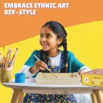 Warli Art Serving Tray Painting Kit