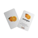 ZiGYASAW Fruits Flash Cards, Multicolour