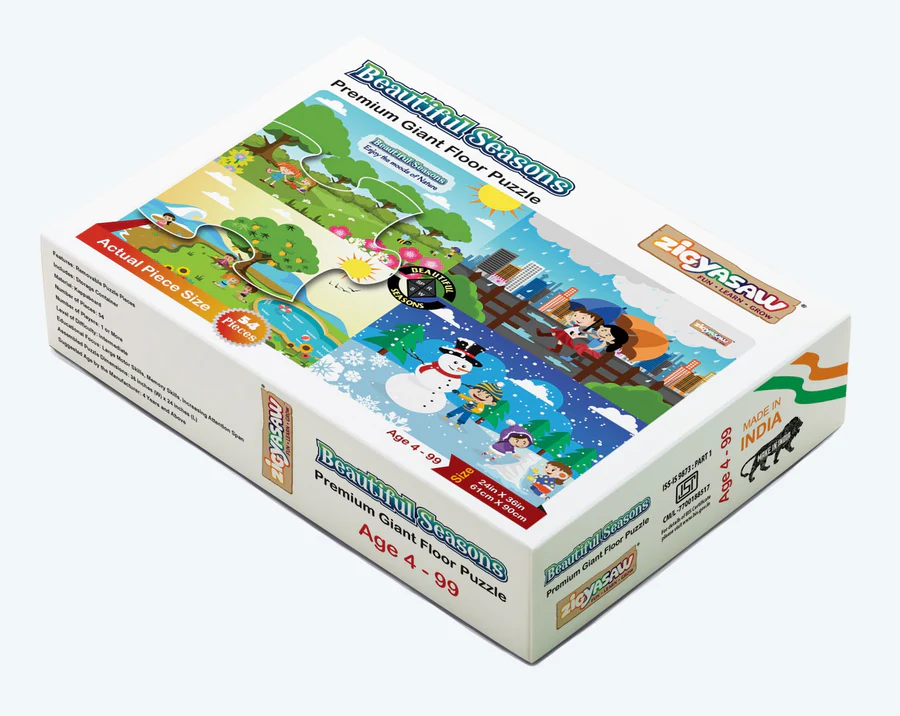Zigyasaw Beautiful Seasons Premium Giant Floor Puzzle Game