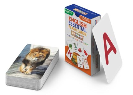Zigyasaw English Essential Mega Combo Flash Cards - Early Learning (Set of 10) | Easy & Fun Way of Learning for 3 Years+ Old Kids - 102 Cards Set