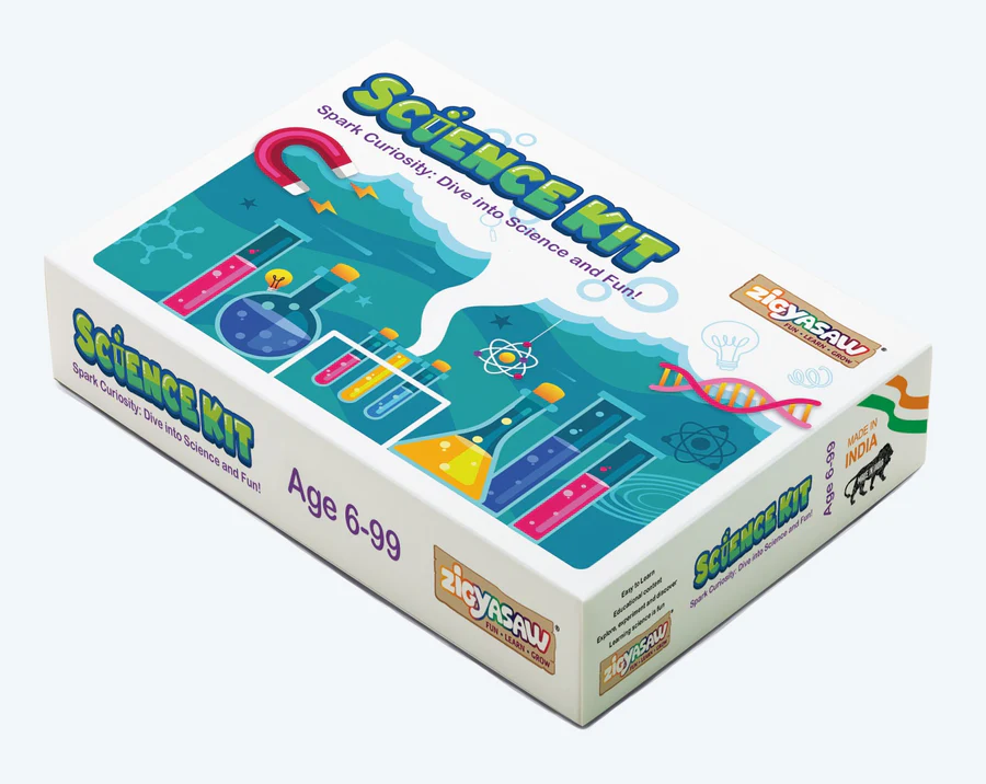 Zigyasaw Science Kit - 125-in-1 Science Kit for Kids | Fun & Educational STEM Activity Set