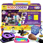 50-in-1 STEM Robotics Kit for Kids 8–14 | Build Robots & Smart Gadgets | Learn Coding with Scratch, Python & IoT | Educational Toy with Sensors & Motors