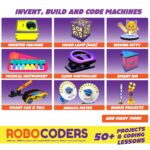 50-in-1 STEM Robotics Kit for Kids 8–14 | Build Robots & Smart Gadgets | Learn Coding with Scratch, Python & IoT | Educational Toy with Sensors & Motors